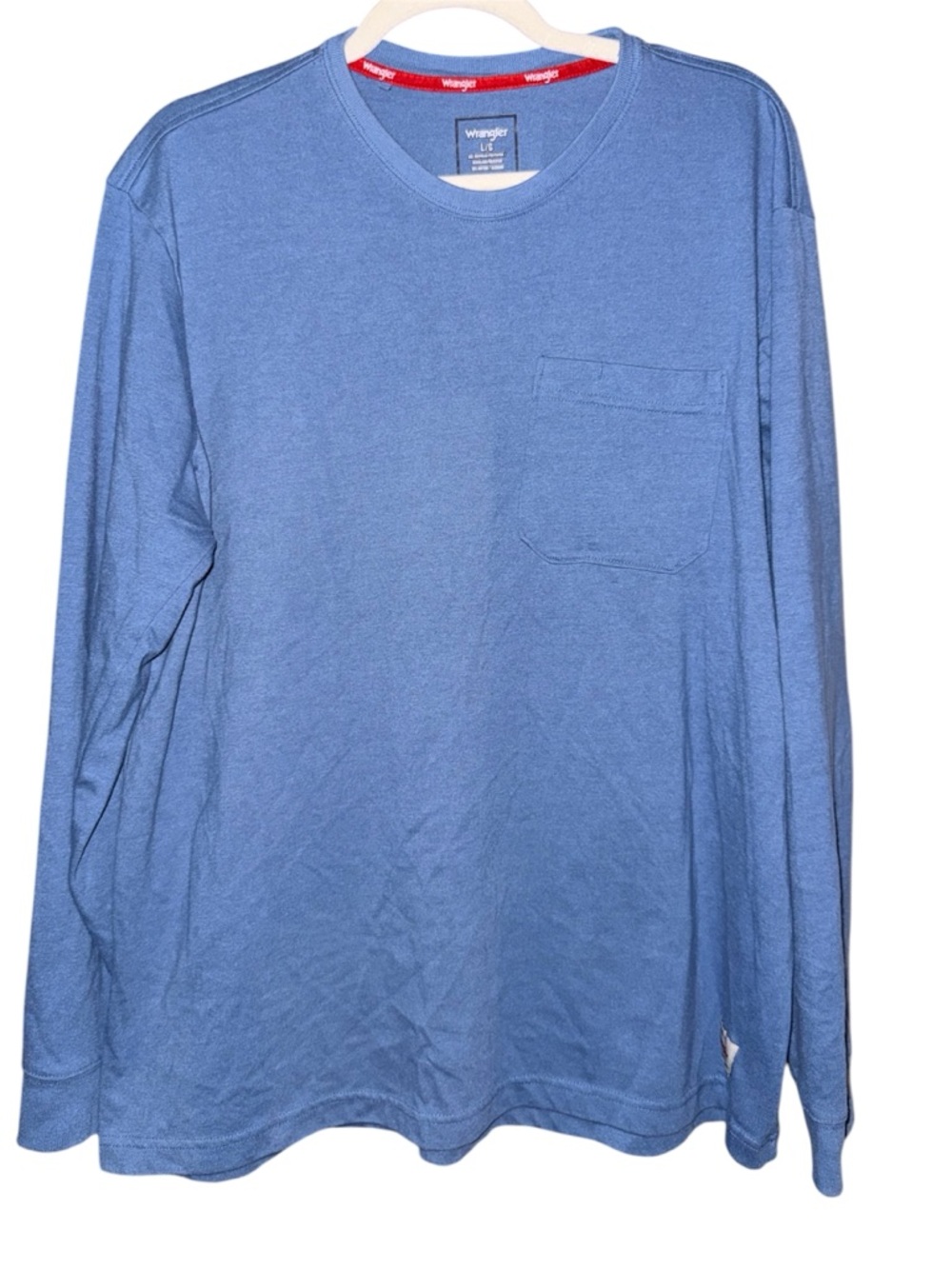 Wrangler Men’s Long-Sleeve Pocket Tee